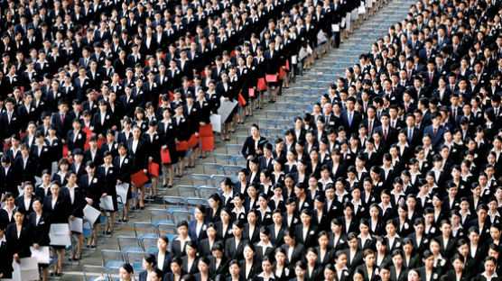 [사진] 일본 대학생 취업률 91% 역대 최고