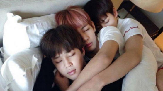 PHOTOS: BTS Members Dozing Off In Between Schedules