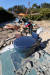 지난해 12월 13일 오후 지진으로 피해를 본 경북 포항시 북구 흥해읍 한 주택에서 인근 주민이 철거 잔해를 정리하고 있다. [연합뉴스]
