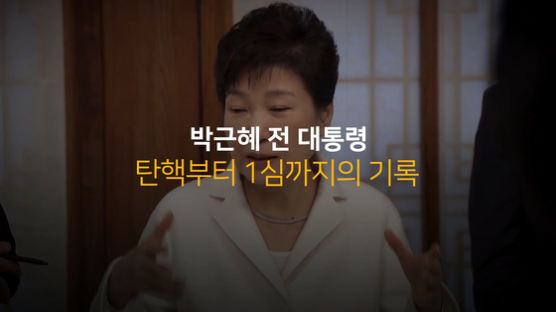 [영상]박근혜 전 대통령 탄핵~1심까지의 기록