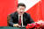 지난 1월 베이징 기자회견에서 발언하는 시진핑 중국 국가주석. 미국에 동일한 규모(500억 달러)의 관세 카드로 반격한 중국은 5일 WTO에 미국의 철강알루미늄 추가 관세 조치를 제소했다. [로이터=연합뉴스]