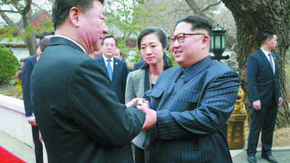 김정은,시진핑에 "美가 먼저 체제보증하면 핵 포기"