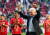 독일프로축구 바이에른 뮌헨의 하인케스 감독이 팀의 분데스리가 6연패를 이끌었다. [사진 뮌헨 트위터]