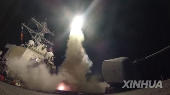 1년 만에 데자뷰… "시리아 인근 해상에 미 미사일 구축함"