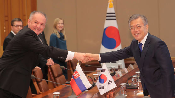 文대통령 "슬로바키아, 한국 원전 선택한다면 실망하지 않을 것"