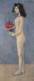  이번 경매에서 1200억 원에 낙찰될 지 주목되는 파블로 피카소의 ‘꽃바구니를 든 소녀’(1905). [사진 크리스티 코리아]