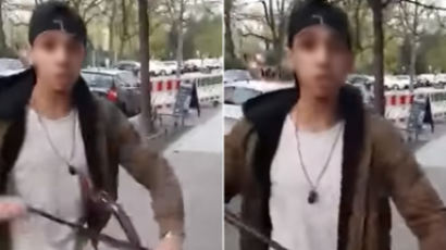 독일 베를린서 대낮에 유대인 묻지마 폭행…영상 공개
