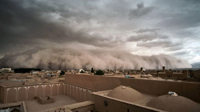 [사진] 이란, 시속 102㎞ 초대형 모래폭풍