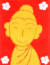 이영철 화백이 그린 부처님. &#39;해탈의 미소&#39; 40.9cm x 31.8cm 2011년 작품. [사진 이영철 화백]