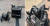 지난 3월 훼손된 부산 광복리 블랙팬서 조형물에(왼쪽) 이어 지난 21일 부산 광안리 에 설치된 조형물(오른쪽)이 파손됐다 [사진 부산영화진흥위원회]