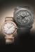 불가리가 바젤월드 2018에 주력 시계로 내놓은 여성용 루체아 투보가스와 남성용 시계 옥토 피니씨모 오토매틱.
