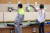 진종오(왼쪽)는 24일 창원 월드컵 10m공기권총 본선에 번외선수로 출전해 585점을 쐈다. 정식으로 출전했다면 2위에 해당하는 기록이다. [사진 창원세계사격선수권 조직위]