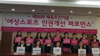 '미투' 운동→인권개선, 여성 체육인 목소리 높인다