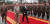 2007년 노무현 전 대통령과 김정일 국방위원장이 공식환영식에서 의장대를 사열하고 있다. [중앙포토]