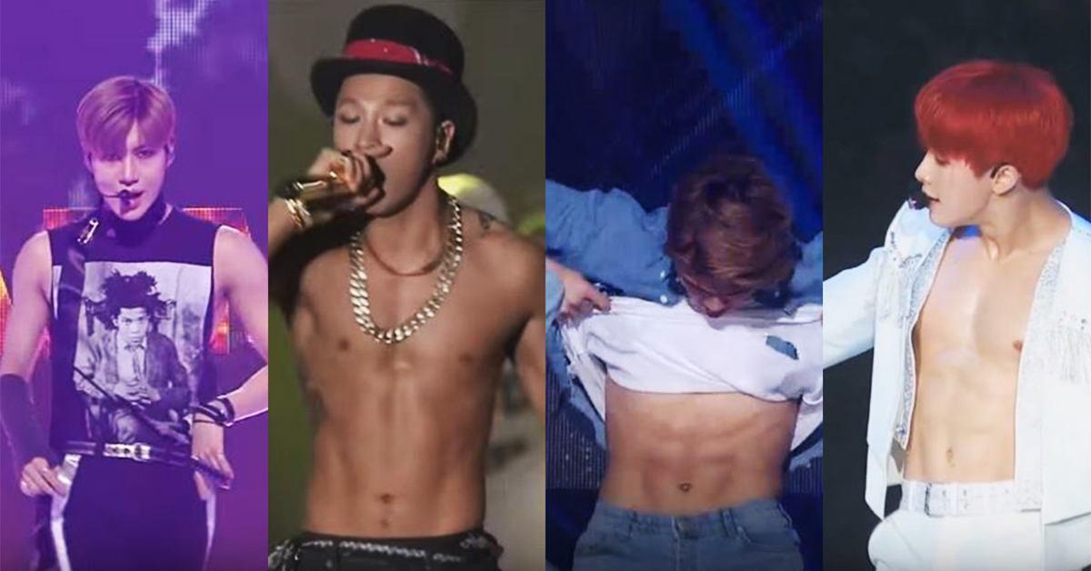 Who's Got the Hottest Body? Idols were asked