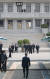 문재인 대통령이 27일 오전 판문점에서 북한 김정은 국무위원장을 맞이하기 위해 군사분계선으로 향하고 있다.김상선 기자