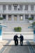 문재인 대통령과 북한 김정은 국무위원장이 27일 오전 판문점 군사분계선을 넘고 있다. 김상선 기자
