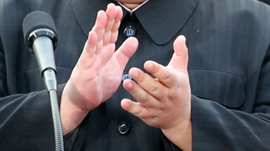 [서소문사진관] 김정은 통큰 손짓?…그의 '손' 살펴보니