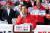 자유한국당은 29일 오후 서울 여의도 국회의사당에서 &#39;댓글조작 규탄 및 특검 촉구대회&#39;를 열었다. 장진영 기자.