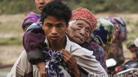 미얀마, 무슬림 로힝야족 학살 이어 이번엔 기독교계 카친족 탄압