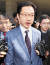 김경수 의원이 지난 5일 서울지방경찰청에서 조사를 마친 뒤 취재진의 질문에 답하고 있다. [뉴시스]