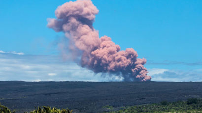 [서소문사진관]하와이 화산 용암분출… 1700여명 긴급 대피