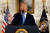 8일(현지시간) 도널드 트럼프 미국 대통령이 백악관에서 2015년 국제사회 주요국과 이란 사이에 체결됐던 핵 합의(JCPOA)를 탈퇴한다고 발표하는 있다. [로이터=연합뉴스] 