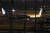 9일 밤 급유를 위해 일본 도쿄 요코타 기지에 착륙한 폼페이오 국무장관이 탄 미군기. [AP=연합뉴스]