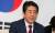 아베 신조 일본 총리. 청와대사진기자단