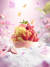 파리바게뜨가 올해 출시한 꽃빙수. 딸기와 망고로 얼음을 만들었다. [사진 SPC]