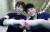 2020 도쿄올림픽 메달을 목표로 뭉친 박정아(왼쪽)와 김희진. [진천=프리랜서 김성태]
