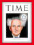 1948년 이스라엘의 건국이 선포되면서 미국 시사주간지 타임의 표지를 장식한 다비드 벤구리온 초대 총리의 모습. [중앙포토]