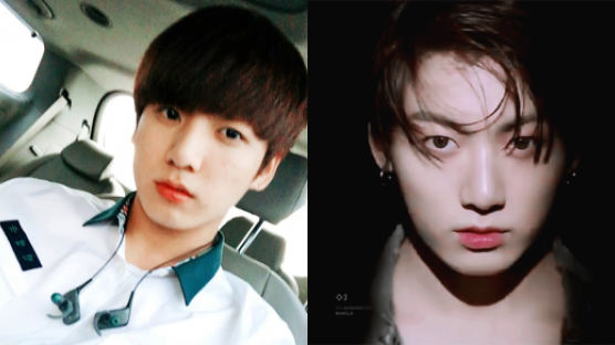 PHOTOS: JUNGKOOK's Even More Ungraded Beauty With Slicked Back Hairstyle 