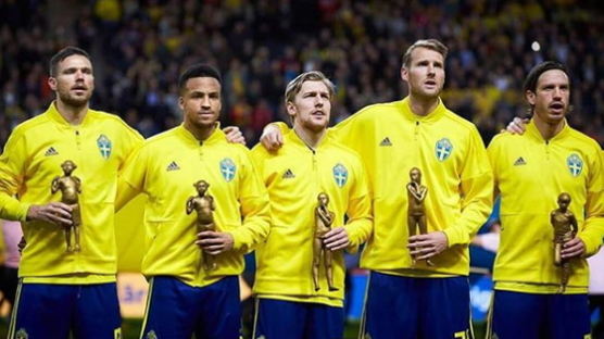 '한국의 월드컵 첫상대' 스웨덴, 23명 명단 발표