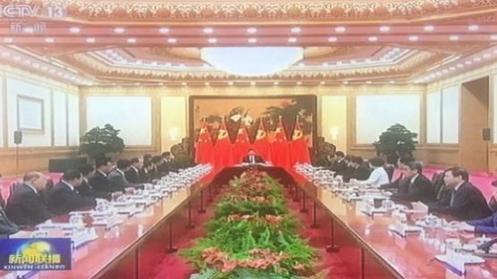北 참관단 만난 시진핑 “북한 경제발전·민생개선 지지”