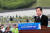 이낙연 국무총리가 18일 오전 광주 국립 5·18 민주묘지에서 열린 제38주년 5·18 민주화운동 기념식에서 기념사를 하고 있다. [연합뉴스]
