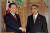 1998년 10월 일본을 방문중인 김대중 (金大中) 대통령이 도쿄 (東京) 영빈관에서 오부치 게이조 (小淵惠三) 일본 총리와 정상회담을 갖고 기자회견을 하였다.
