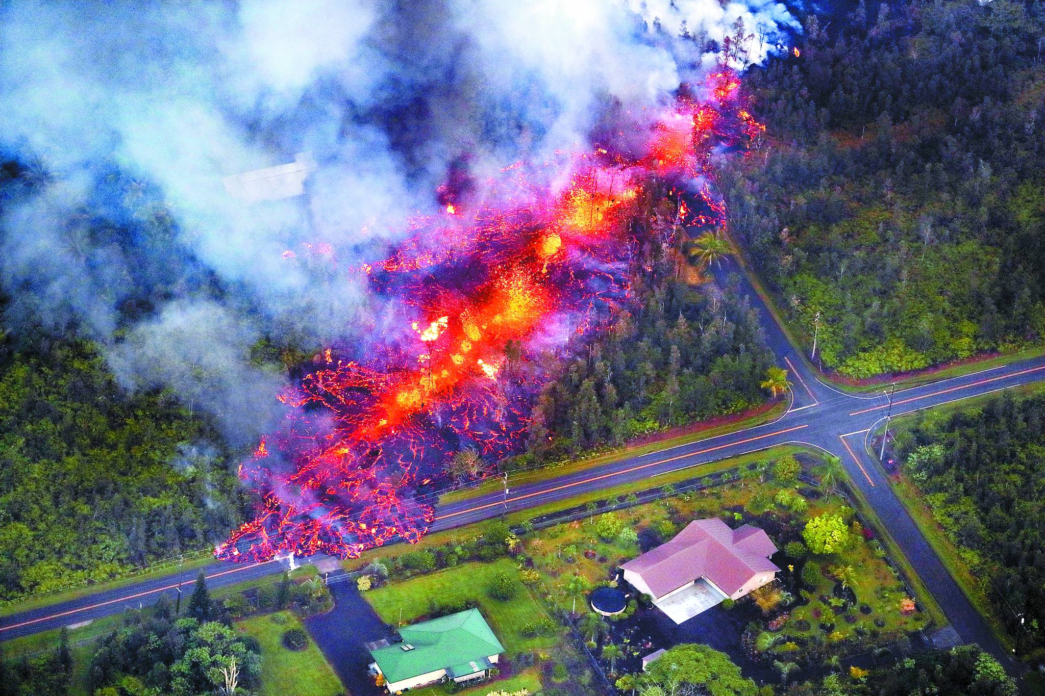 하와이 화산 폭발