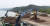 청소바지선 2대와 예인선 1대가 22일 팔당댐에서 수거해 온 쓰레기를 선착장으로 욺기고 있다. 김경록 기자