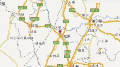 중국 동북 지린성 쑹위안시 진도 5.7 강진…여진 61차례 