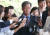 국정원 댓글수사 피의자로 소환된 이종명 전 국정원 차장이 지난해 9월 21일 오후 서울중앙지검으로 출석하고 있다. [중앙포토]