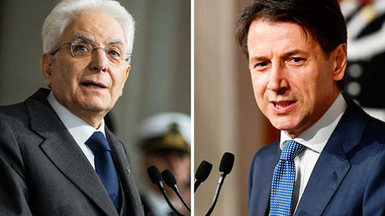 두 이탈리아 남자의 정치적 결별…유럽 금융시장 흔들다