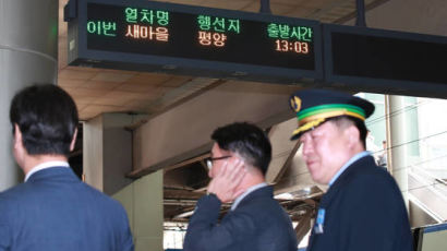 ‘서울발 평양행 열차표’ 발권…분단 이후 처음