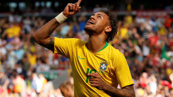'브라질의 월드컵 우승 부탁해' 99일만에 건강하게 돌아온 네이마르