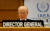 4일 국제원자력기구(IAEA)의 아마노 유키야 사무총장이 오스트리아 빈 본부에서 열린 이사회의 시작을 기다리고 있다.[로이터=연합뉴스] 