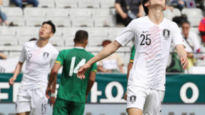 고구마 100개 먹은듯 답답했다...한국, 볼리비아 1.5군과 0-0