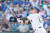 27일 캔자스시티전에서 홈런을 터트린 추신수. 아시아 출신 메이저리거 홈런 1위에 올랐다. [AP=연합뉴스]