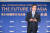 김동연 경제부총리가 11일 도쿄 치요다구 테이코쿠호텔에서 열린 &#39;아시아의 미래&#39; 포럼에서 &#39;한국의 역할&#39;에 대해 기조강연을 하고 있다 [사진 니혼게이자이신문 제공]