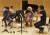 11일 롯데콘서트홀 리허설룸에서 첼리스트 미샤 마이스키(오른쪽 둘째)와 함께 한 디토 앙상블. 왼쪽부터 바이올리니스트 유치엔 쳉, 피아니스트 스티븐 린, 마이스키, 비올리스트 용재 오닐. [사진 크레디아]