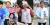조희연(왼쪽부터), 박선영, 조영달 서울시교육감 후보가 투표일을 앞두고 서울 지역 일대에서 유권자들을 만나 지지를 호소하고 있다.(각 후보 선거 캠프 제공) ［뉴스1］